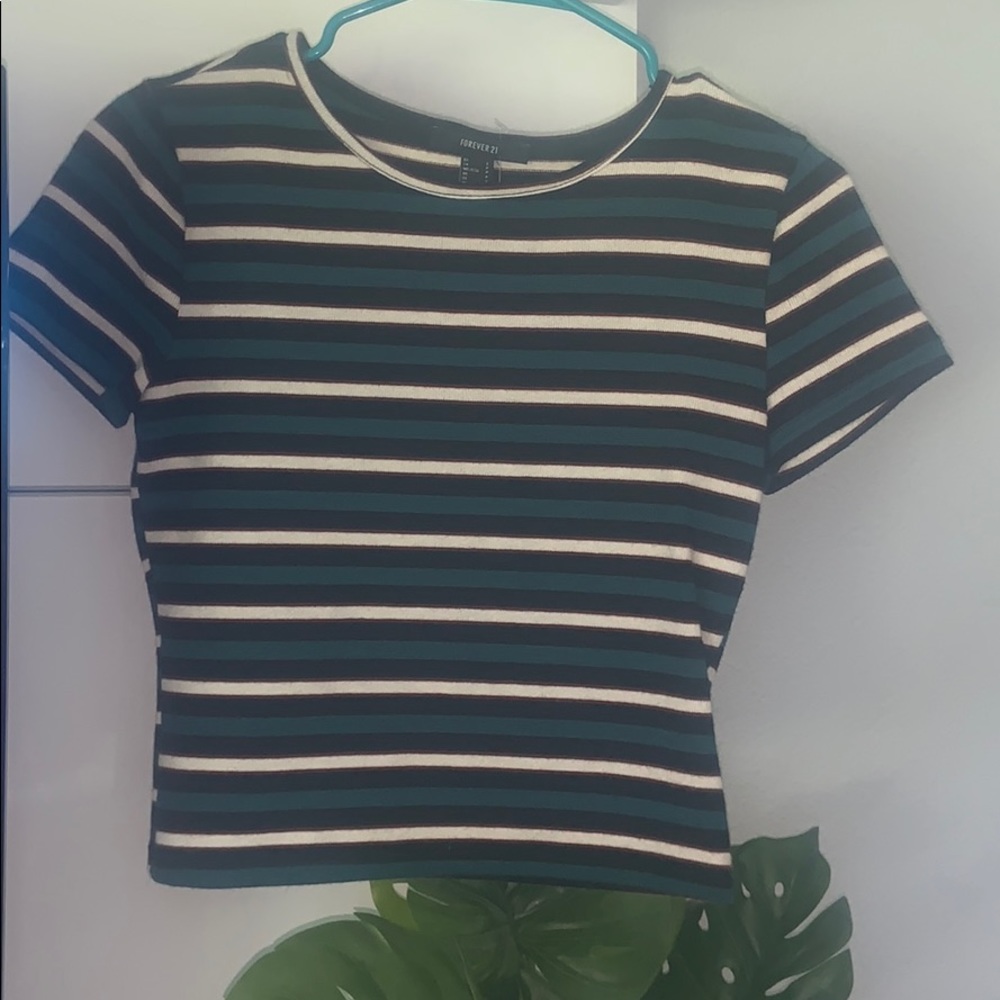 Forever 21 tee shirt striped